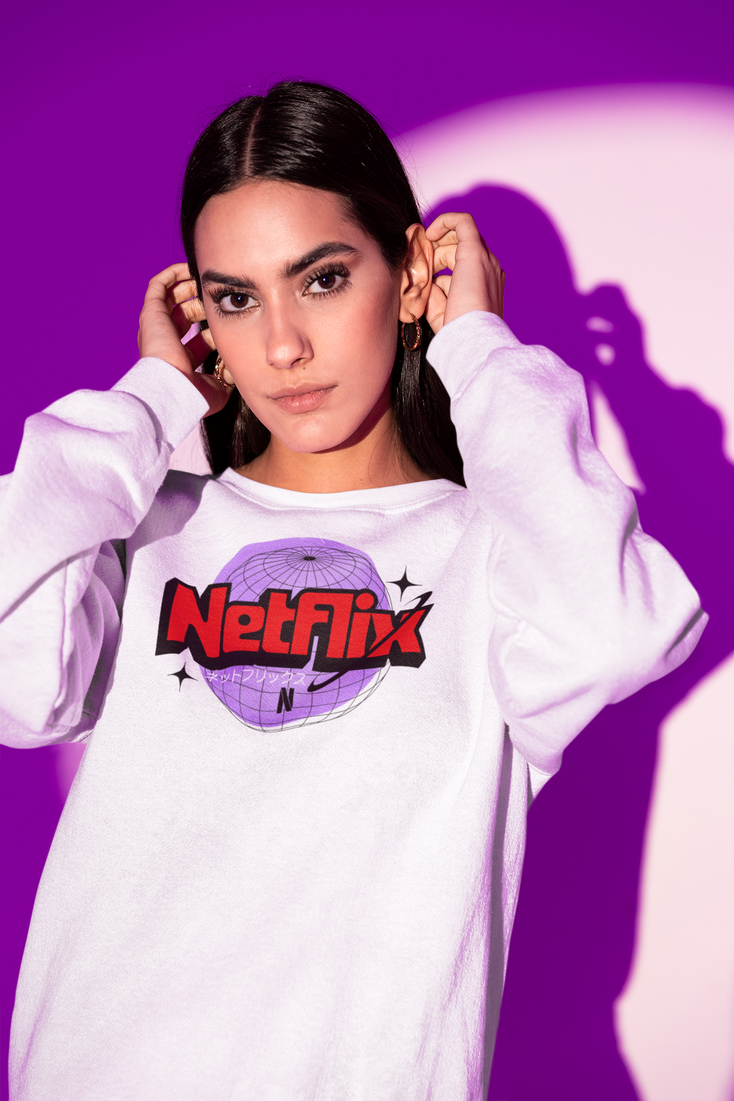 Netflix Oversized Sweatshirt