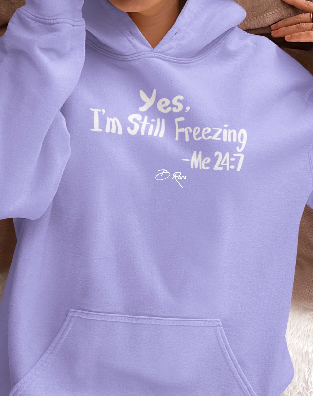 B Rare Freezing Hoodie
