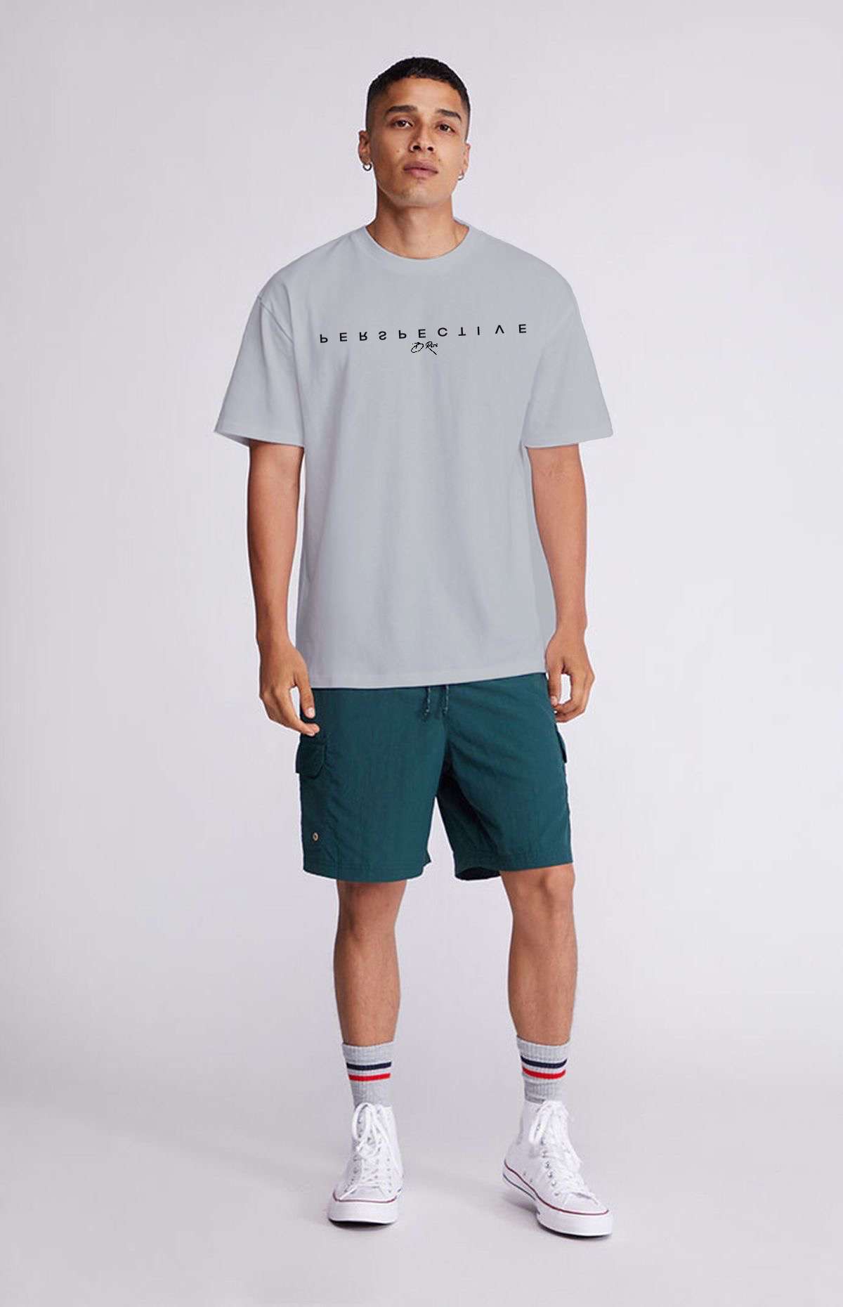 B Rare Perspective Oversized Tshirt