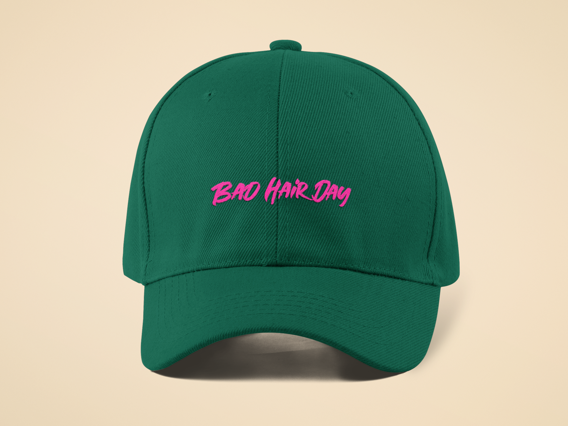 B Rare Bad Hair Day baseball cap