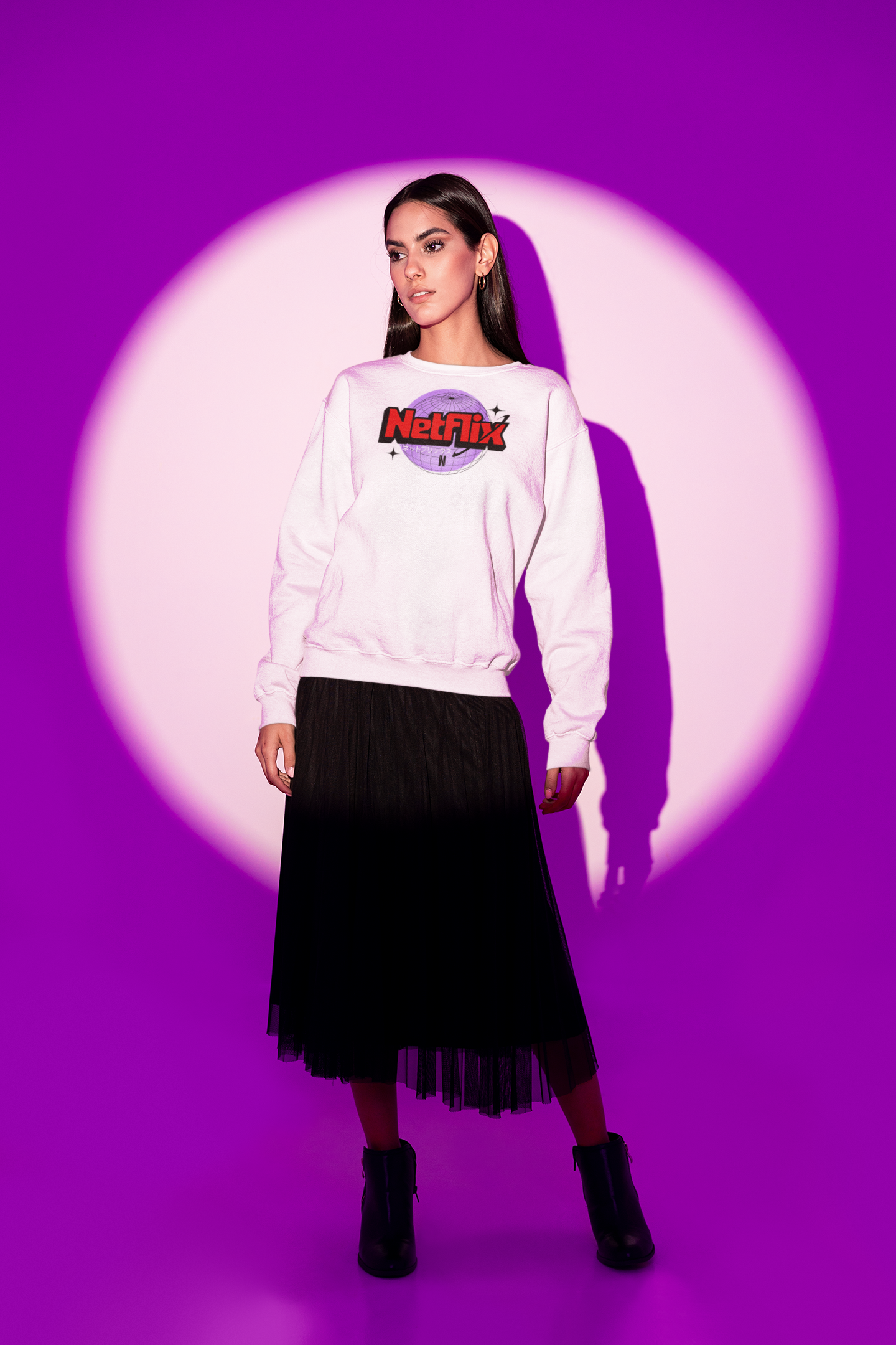 Netflix Oversized Sweatshirt