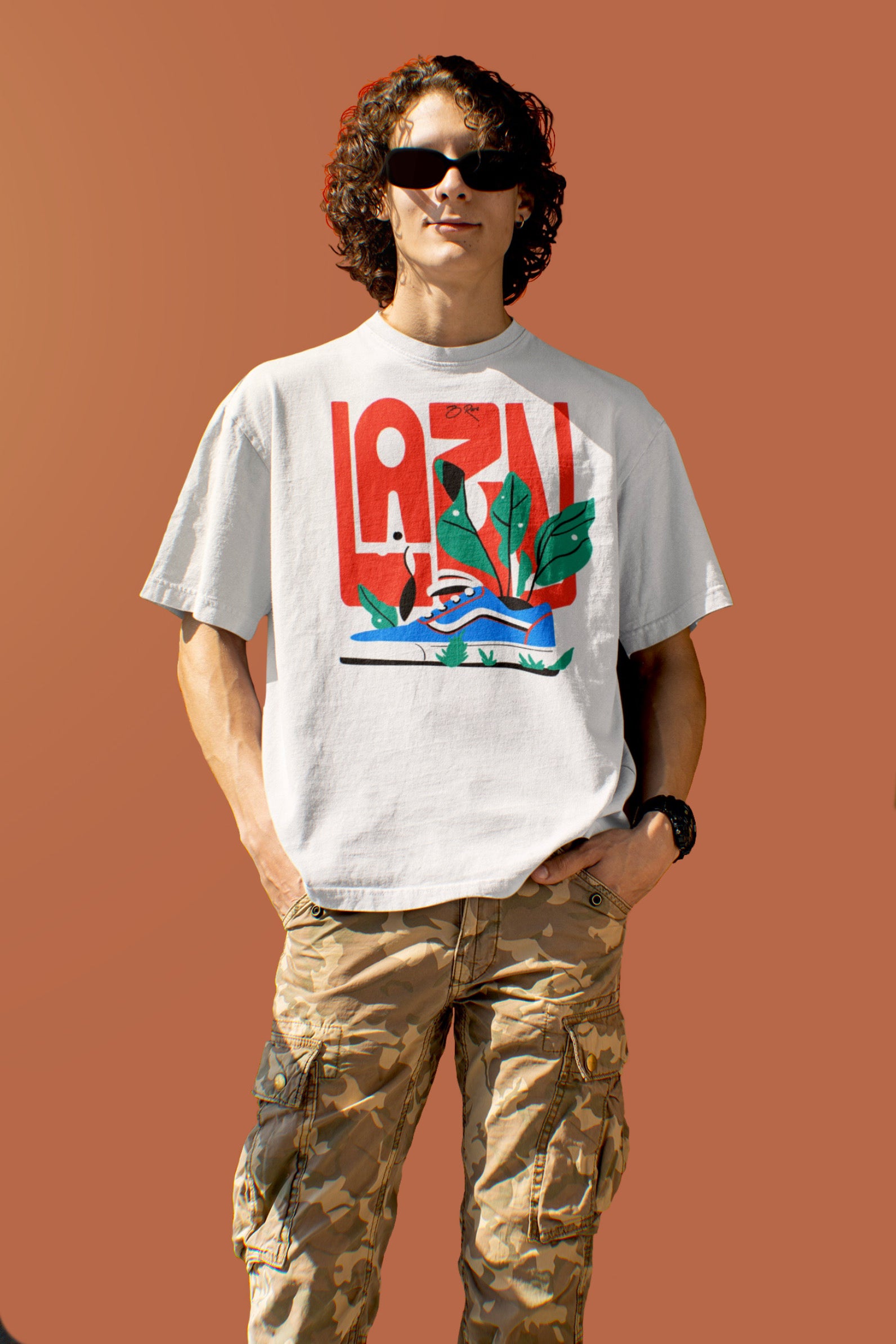 B Rare Sneaker Oversized TShirt 