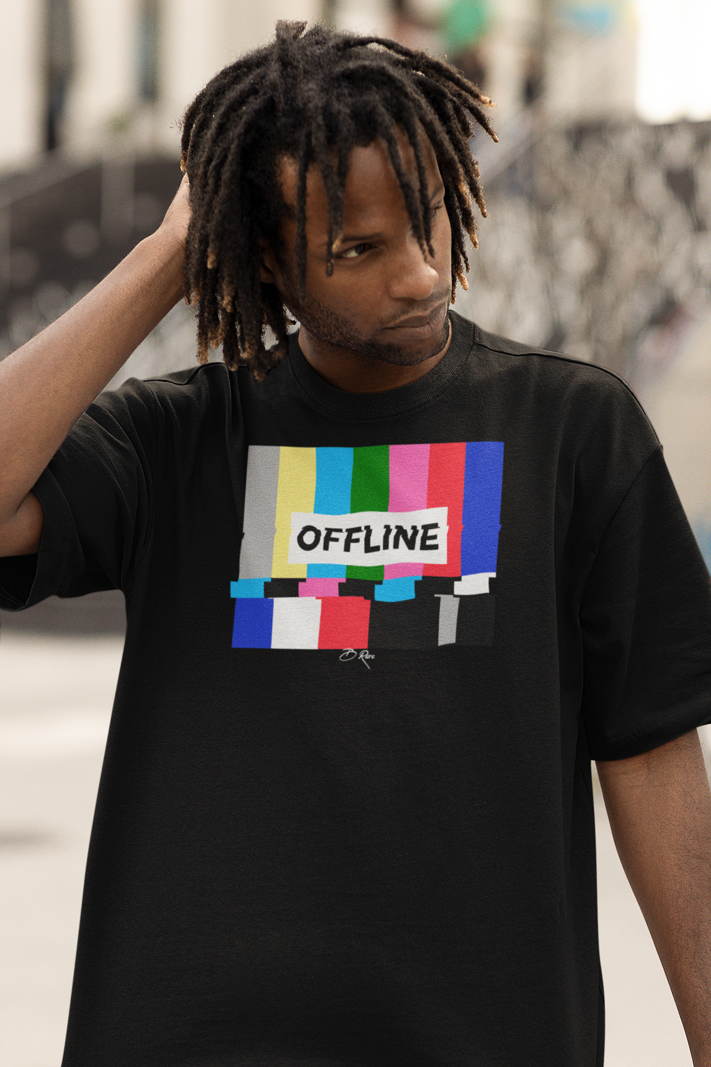 B Rare Offline Oversized Tshirt 