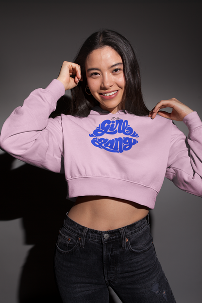 Girl Gang Crop Hoodie