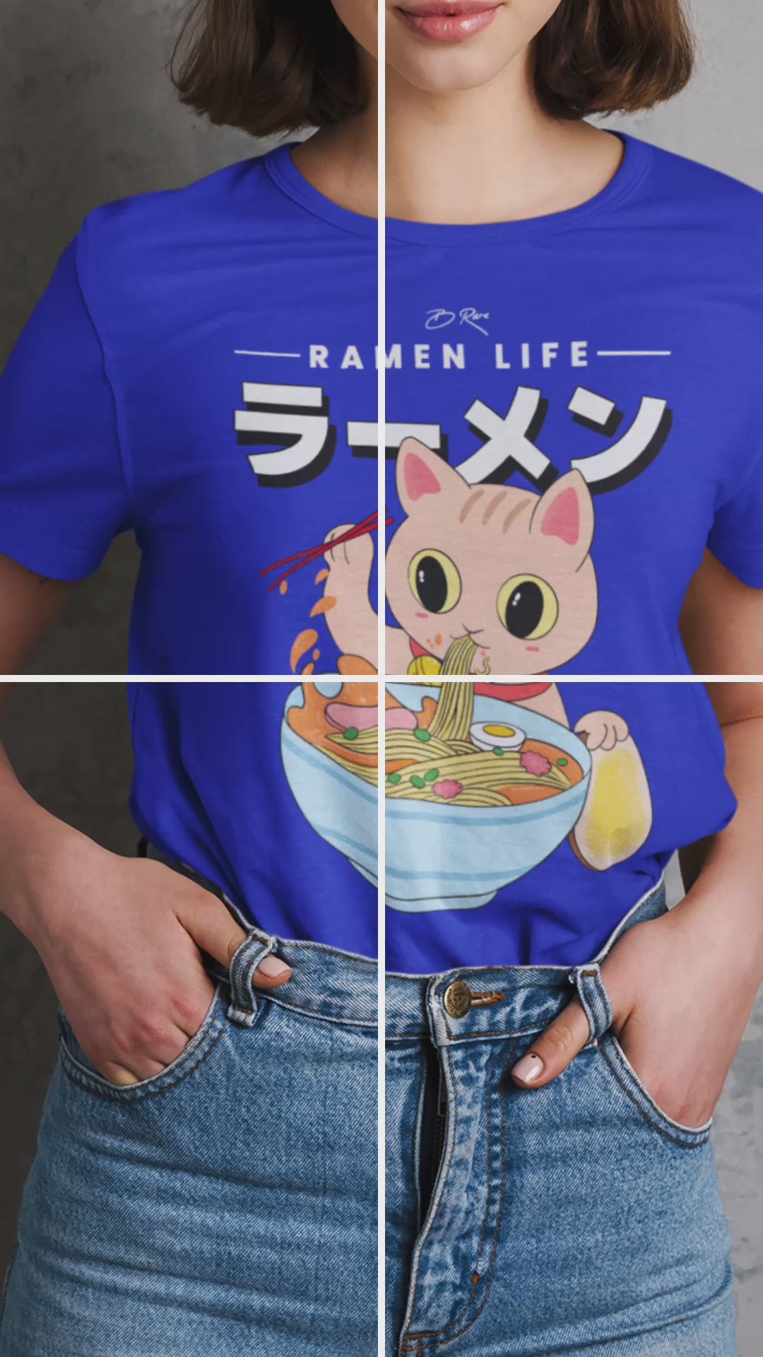 B Rare Ramen Oversized Tee 